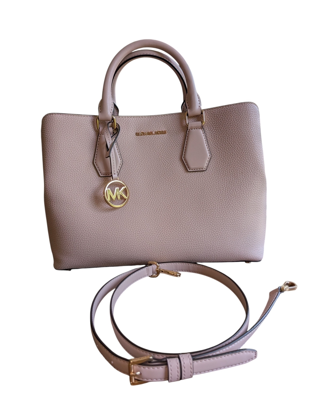 Michael Kors Camille Large Satchel with Detachable Strap
